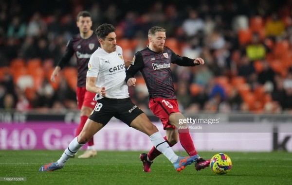 Футбол.  Чемпионат Испании. "Валенcия" дома проиграла "Атлетику"
 