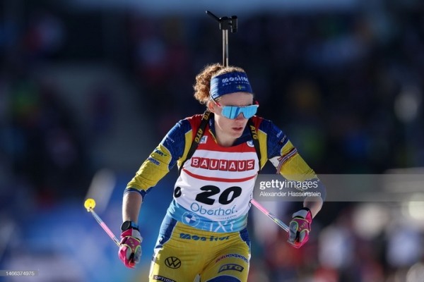 Биатлон.  Ханна Эберг выиграла индивидуальную гонку на чемпионате мира в Оберхофе
 