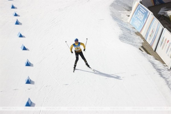 В "Раубичах" завершился финал республиканских соревнований по биатлону "Снежный снайпер"