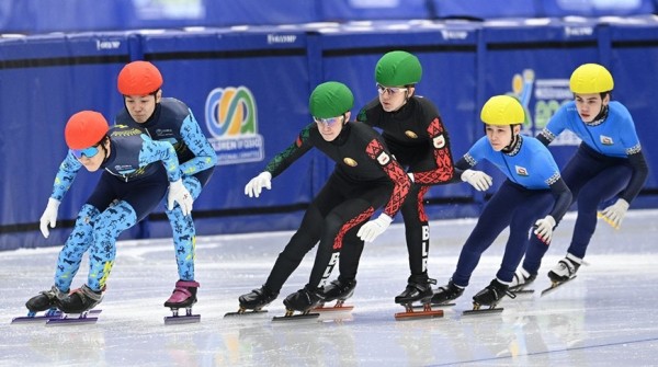 Белорусские шорт-трекисты завоевали третью медаль на Играх "Дети Азии"