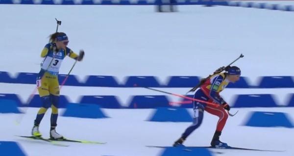 Биатлон. Чемпионат мира. Ханна Эберг из Швеции праздновала победу в женском масстарте
Биатлон. Чемпионат мира. Ханна Эберг из Швеции праздновала победу в женском масстарте