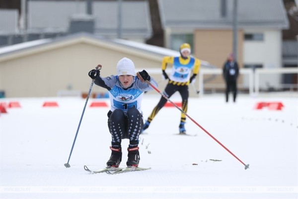 В "Раубичах" завершился финал республиканских соревнований по биатлону "Снежный снайпер"