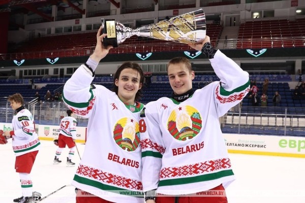Молодежная сборная Беларуси по хоккею победила на Кубке Будущего в Минске