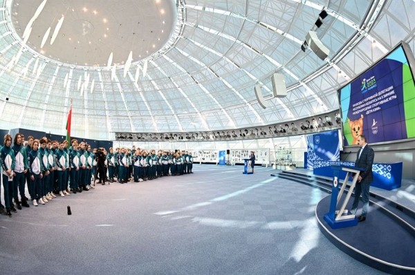 В НОК состоялись проводы белорусской делегации на II Зимние игры "Дети Азии"