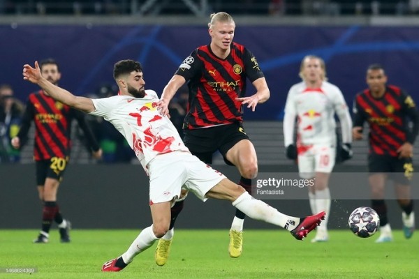 Футбол.  Лига чемпионов. "Лейпциг" сыграл вничью с "Манчестер Сити"
 