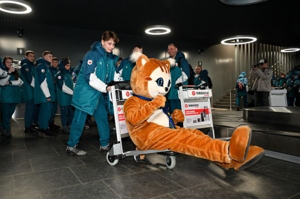 ФОТОФАКТ: Белорусская делегация прибыла в Кемерово для участия в II Зимних играх "Дети Азии" ФОТОФАКТ: Белорусская делегация прибыла в Кемерово для участия в II Зимних играх "Дети Азии"