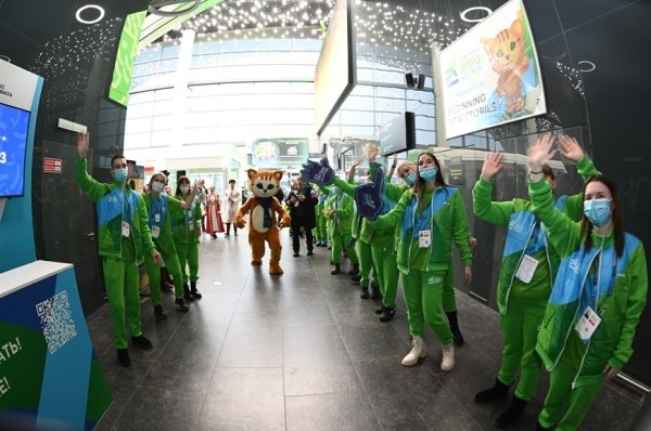 ФОТОФАКТ: Белорусская делегация прибыла в Кемерово для участия в II Зимних играх "Дети Азии" ФОТОФАКТ: Белорусская делегация прибыла в Кемерово для участия в II Зимних играх "Дети Азии"