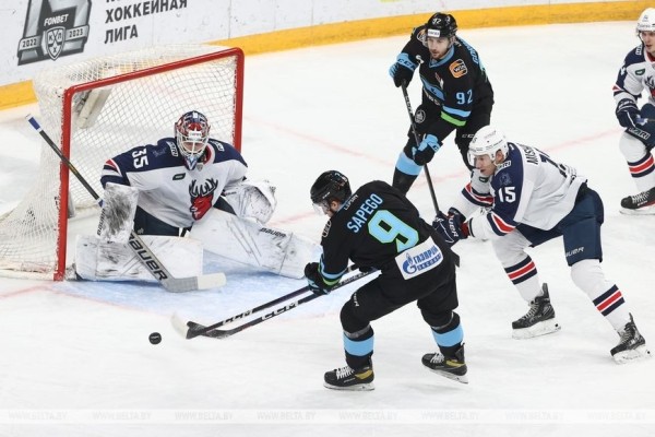 Хоккеисты минского "Динамо" проиграли "Торпедо" в КХЛ