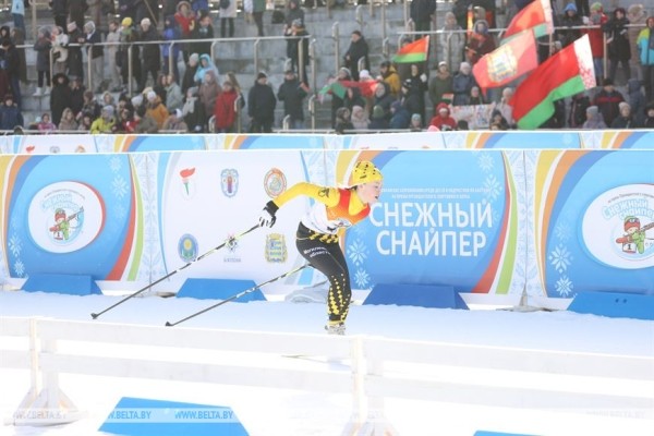 ФОТОФАКТ: Финальный этап республиканских соревнований "Снежный снайпер" проходит в "Раубичах"