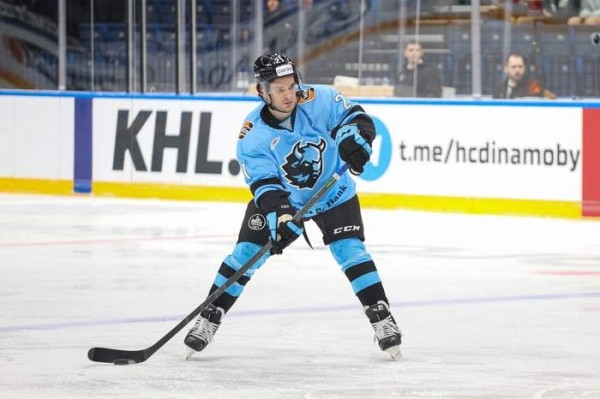 Хоккей.  Джозеф Душак признан лучшим защитником 23-й недели регулярного чемпионата КХЛ
 