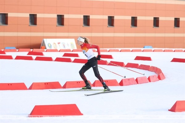 В "Раубичах" завершился финал республиканских соревнований по биатлону "Снежный снайпер"
