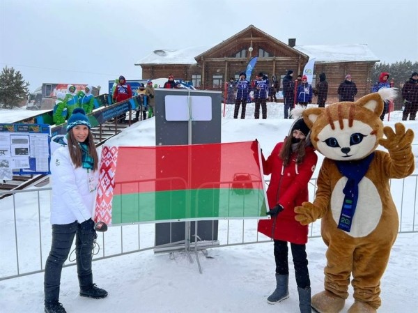 ФОТОФАКТ: Белорусские спортсмены вернулись домой после участия во II зимних Международных играх "Дети Азии"