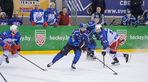 Хоккеисты "Юности" и "Немана" одержали третьи победы в сериях первого раунда Кубка Президента