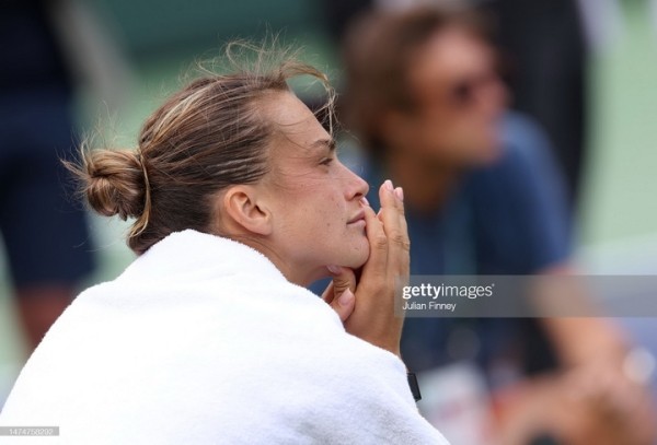 Теннис.  Арина Соболенко: очень тяжело понять, почему так много людей действительно ненавидят меня без причины
 