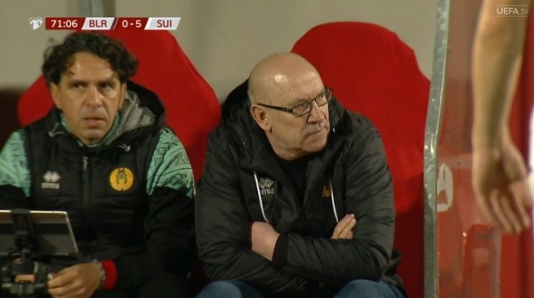 Футбол. Квалификация ЧЕ-2024. Сборная Беларуси на старте отбора пережила разгром от команды Швейцарии
Футбол. Квалификация ЧЕ-2024. Сборная Беларуси на старте отбора пережила разгром от команды Швейцарии