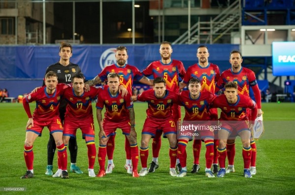 Футбол.  ЧЕ-2024. Сборная Андорры, являющаяся соперником белорусов по группе, отобрала очки у команды Косова
 