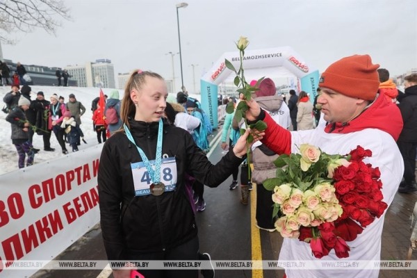 ФОТОФАКТ: В Минске прошел женский забег Beauty run