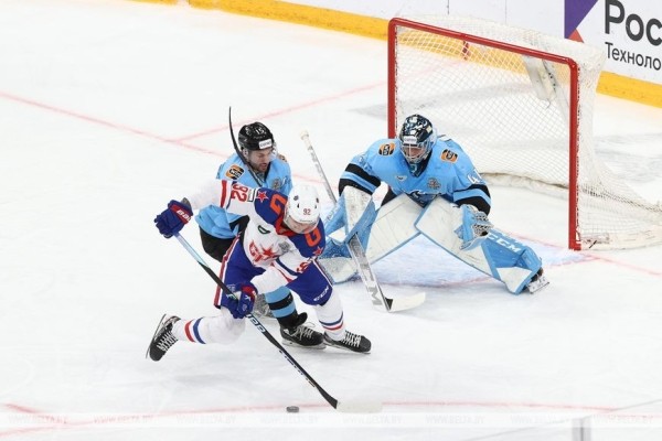 Минские динамовцы проиграли СКА в третьем матче первого раунда плей-офф КХЛ