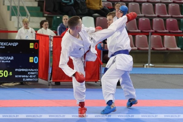Около 350 спортсменов стали участниками первенства и чемпионата Беларуси по карате в Могилеве
