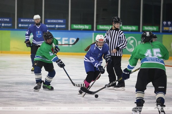 ФОТОФАКТ: Финал турнира "Золотая шайба" в младшей группе стартовал в Минске