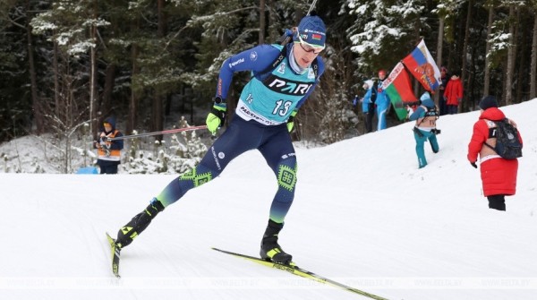 Белорус Никита Лобастов занял третье место в масс-старте на финале Кубка Содружества по биатлону