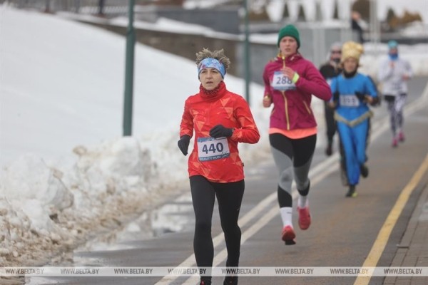 ФОТОФАКТ: В Минске прошел женский забег Beauty run