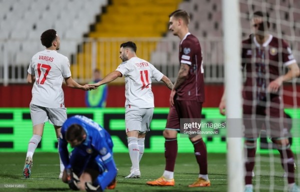 Футбол. Квалификация ЧЕ-2024. Сборная Беларуси на старте отбора пережила разгром от команды Швейцарии
Футбол. Квалификация ЧЕ-2024. Сборная Беларуси на старте отбора пережила разгром от команды Швейцарии