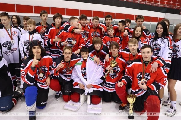 ФОТОФАКТ: В Минске завершился финальный этап соревнований среди детей и подростков по хоккею "Золотая шайба"
