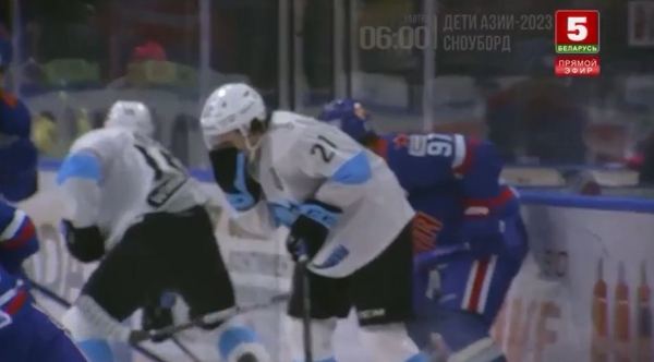 Хоккей.  КХЛ. СКА — "Динамо" Мн. Душаку разбили губу шайбой, Пакетту рассекли бровь
  