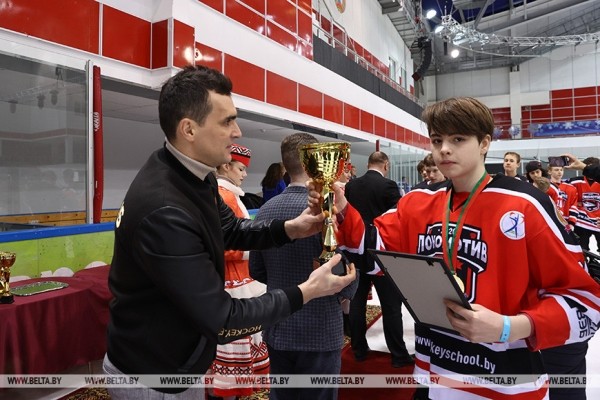 ФОТОФАКТ: В Минске завершился финальный этап соревнований среди детей и подростков по хоккею "Золотая шайба"