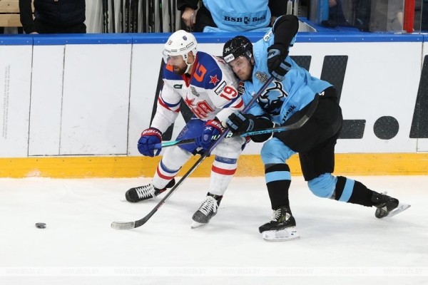 Минские динамовцы проиграли СКА в третьем матче первого раунда плей-офф КХЛ