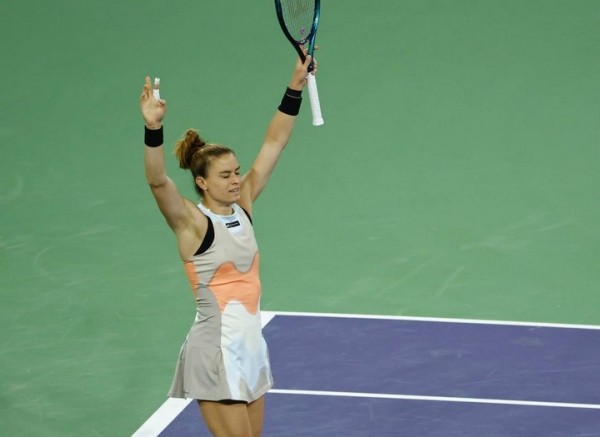 Теннис.  Мария Саккари: поединок с Соболенко будет очень тяжелым. Она очень милая девушка, с ней очень весело
 