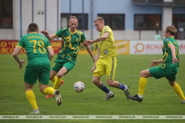 Футболисты "Немана" сыграли вничью с БАТЭ в домашнем полуфинале Кубка Беларуси