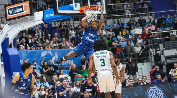 "Зенит" догнал баскетболистов УНИКСа в серии за бронзу Единой лиги ВТБ "Зенит" догнал баскетболистов УНИКСа в серии за бронзу Единой лиги ВТБ