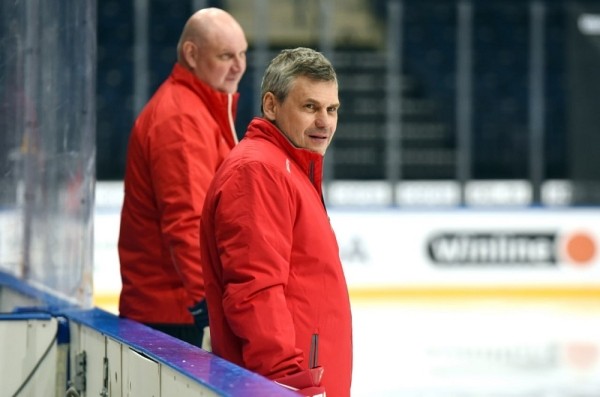 Хоккей.  Тренерский штаб минского "Динамо" работает со сборной Беларуси под руководством Дмитрия Квартальнова
 