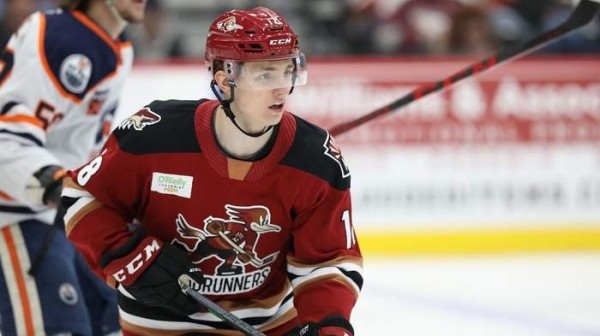 Хоккей.  Владислав Колячонок забросил шайбу в первом матче плей-офф АХЛ
 