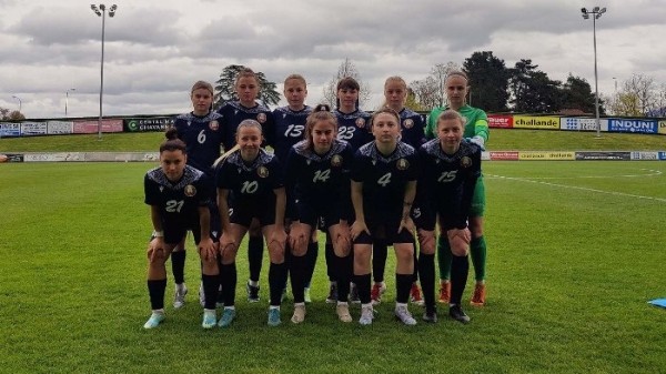 Футбол. Женская юниорская (WU-19) сборная Беларуси разгромила сверстниц из Словении в матче чемпионата Европы
Футбол. Женская юниорская (WU-19) сборная Беларуси разгромила сверстниц из Словении в матче чемпионата Европы