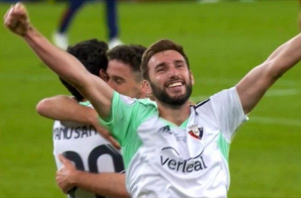 Футбол.  "Осасуна" вышла в финал Кубка Испании, сыграв вничью с "Атлетиком"
 