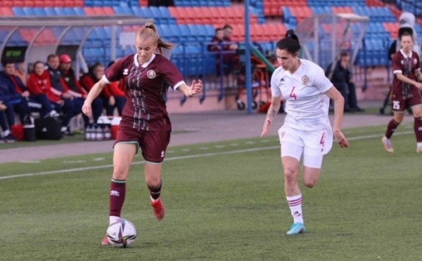 Футбол.  Женская сборная Беларуси в товарищеском матче уступила команде России
 