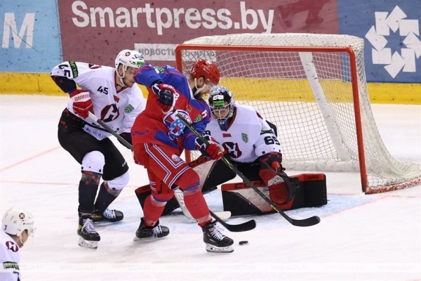 Хоккеисты "Немана" одержали первую победу в полуфинале Кубка Президента против "Юности"