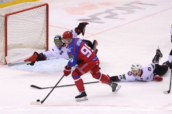 Хоккеисты "Немана" одержали первую победу в полуфинале Кубка Президента против "Юности"