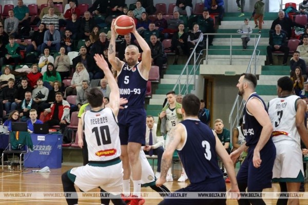 ФОТОФАКТ: Могилевский "Борисфен" проиграл в Могилеве баскетболистам "Гродно-93"