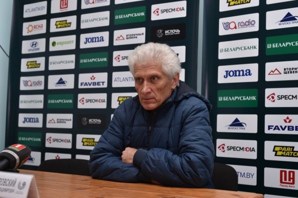 Футбол.  Сергей Боровский о победе "Ислочи" над "Белшиной": с положительной стороны отмечу характер
 