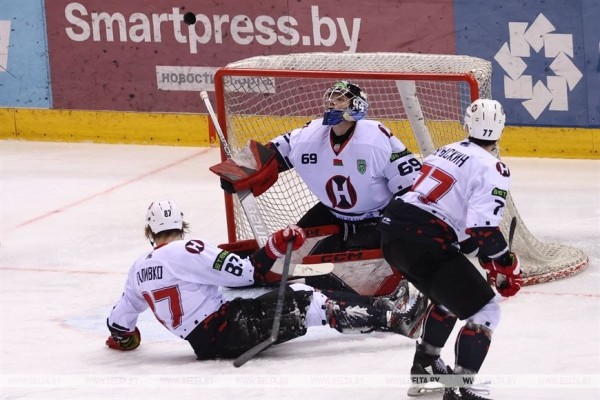 Хоккеисты "Немана" одержали первую победу в полуфинале Кубка Президента против "Юности"