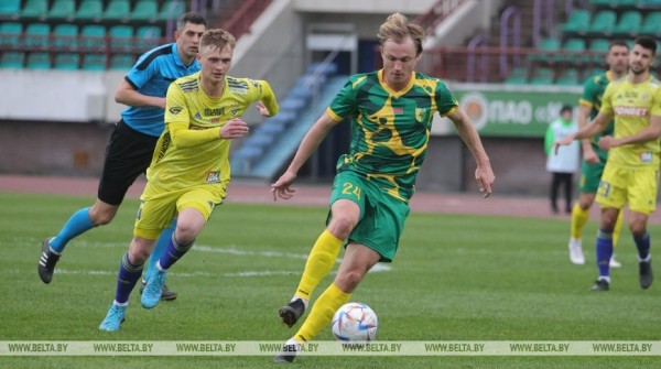 Футболисты "Немана" сыграли вничью с БАТЭ в домашнем полуфинале Кубка Беларуси