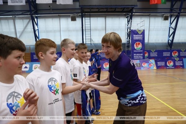ФОТОФАКТ: Конкурс баскетбольного мастерства "Шаг в будущее" в Минске
