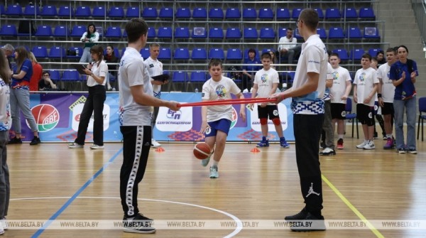 ФОТОФАКТ: Конкурс баскетбольного мастерства "Шаг в будущее" в Минске