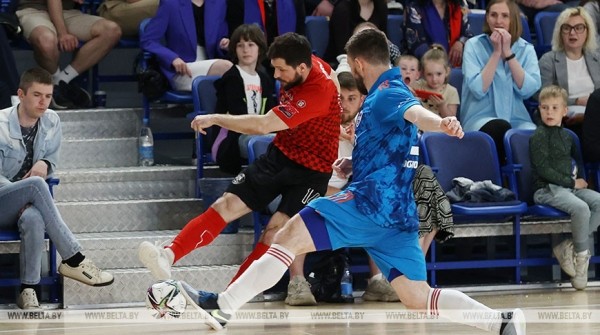 Спортсмены "Минска" сравняли счет в полуфинальной серии чемпионата Беларуси по мини-футболу