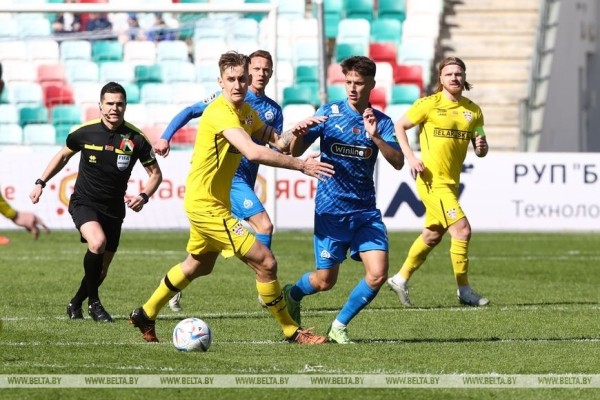 Минское "Динамо" переиграло "Шахтер" в чемпионате Беларуси