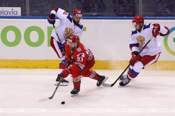 Сборная Беларуси по хоккею завершила майское турне домашним поражением от россиян